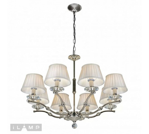 Подвесная люстра iLamp Vivaldi 85125/8 CR Подвесная люстра iLamp Vivaldi 85125/8 CR