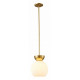 Подвесной светильник iLamp Mono P6079-1 GD+WH