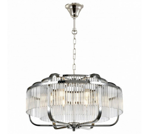 Подвесная люстра iLamp Qeens P9574-6 CR+CL