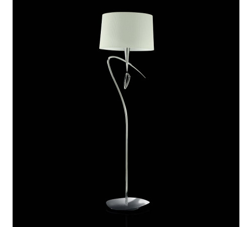 Торшер Mantra Mara Chrome - White 1652
