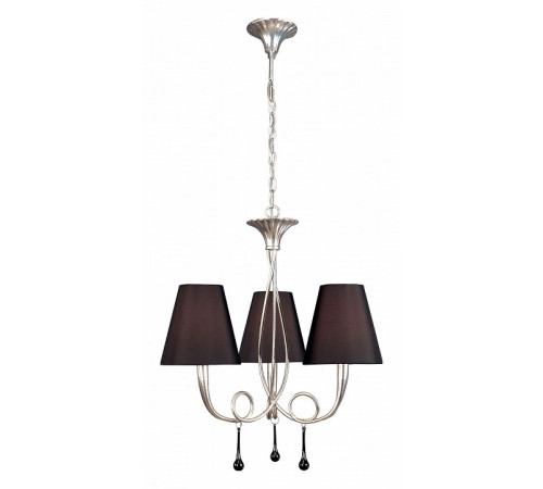 Подвесная люстра Mantra Paola Painted Silver 3532 Подвесная люстра Mantra Paola Painted Silver 3532
