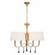 Подвесная люстра Mantra Paola Painted Gold 3540