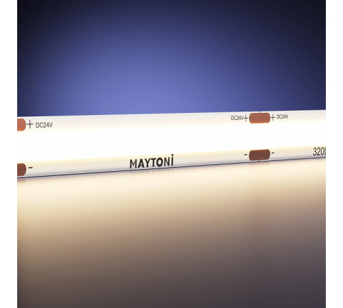 Светодиодная лента Maytoni Led Strip 24В - 8Вт/м 3000К 5м IP20 201071 Светодиодная лента Maytoni Led Strip 24В - 8Вт/м 3000К 5м IP20 201071