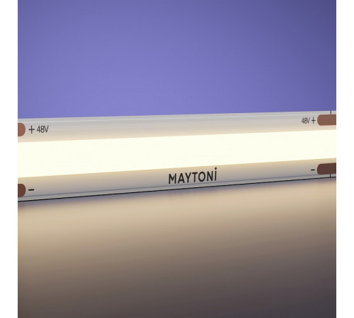 Светодиодная лента Maytoni Ultra 48В COB 8Вт/м 3000K 20м IP20 201219 Светодиодная лента Maytoni Ultra 48В COB 8Вт/м 3000K 20м IP20 201219