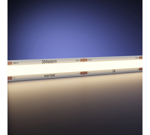 Светодиодная лента Maytoni Ultra 24В COB 12Вт/м 3000K 50м IP20 201221 Светодиодная лента Maytoni Ultra 24В COB 12Вт/м 3000K 50м IP20 201221