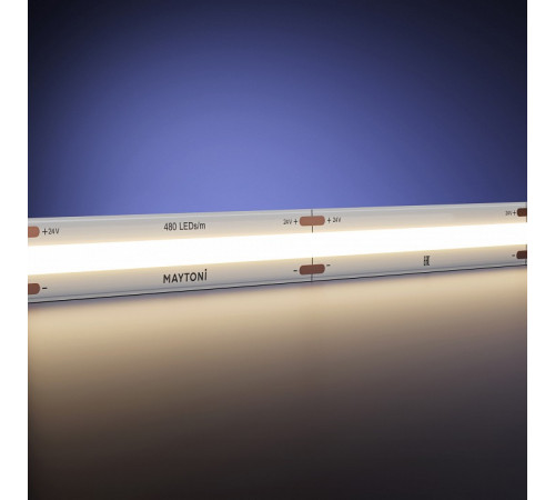 Светодиодная лента Maytoni Ultra 24В COB 15Вт/м 3000K 5м IP20 201224 Светодиодная лента Maytoni Ultra 24В COB 15Вт/м 3000K 5м IP20 201224