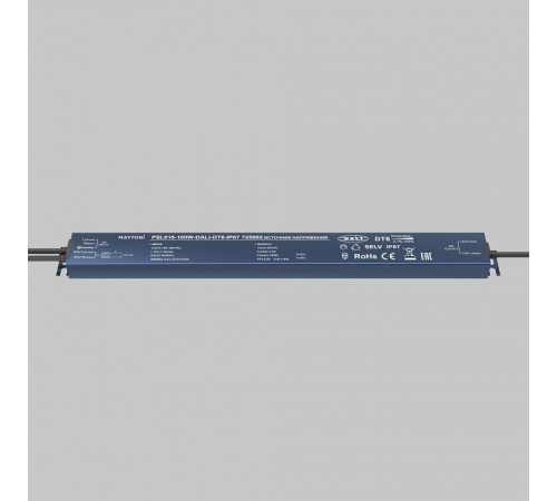 Источник напряжения Maytoni Dali 100Вт DC24В IP67 725002 Источник напряжения Maytoni Dali 100Вт DC24В IP67 725002