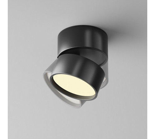 Накладной спот Maytoni Onda C024CL-12W2.7K-B-1 Накладной спот Maytoni Onda C024CL-12W2.7K-B-1