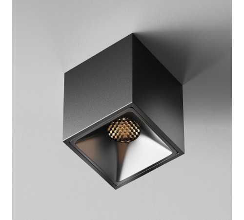 Накладной светильник Maytoni Alfa led C065CL-8W3K-SQ-B Накладной светильник Maytoni Alfa led C065CL-8W3K-SQ-B
