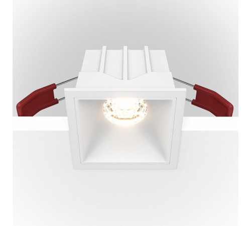 Встраиваемый светильник Maytoni Technical Alfa LED DL043-01-10W3K-D-SQ-W