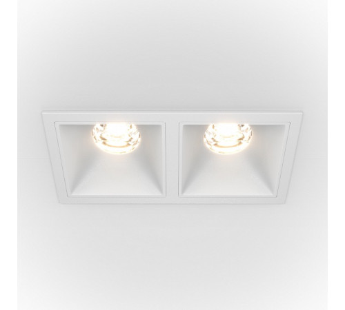 Встраиваемый светильник Maytoni Technical Alfa LED DL043-02-10W3K-D-SQ-W