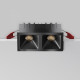 Встраиваемый светильник Maytoni Alfa Led Downlight DL043-02-10W3K-SQ-B-1