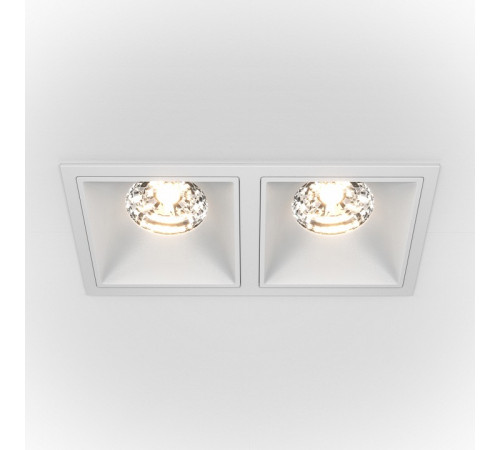 Встраиваемый светильник Maytoni Technical Alfa LED DL043-02-15W3K-D-SQ-W