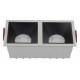 Встраиваемый светильник Maytoni Technical Alfa LED DL043-02-15W3K-D-SQ-WB