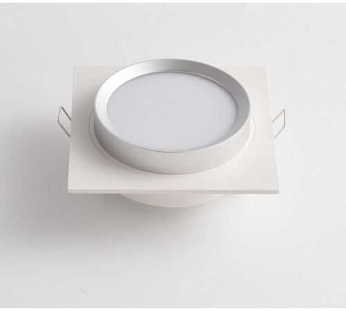 Встраиваемый светильник Maytoni Technical Hoop DL086-GX53-SQ-WS Встраиваемый светильник Maytoni Technical Hoop DL086-GX53-SQ-WS