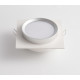 Встраиваемый светильник Maytoni Technical Hoop DL086-GX53-SQ-WS