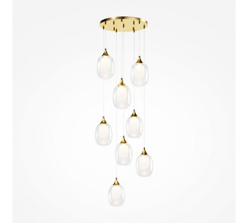 Каскадная люстра Maytoni Aura MOD016PL-08BS1 Каскадная люстра Maytoni Aura MOD016PL-08BS1