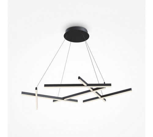 Подвесная люстра Maytoni Line MOD016PL-L80BK Подвесная люстра Maytoni Line MOD016PL-L80BK