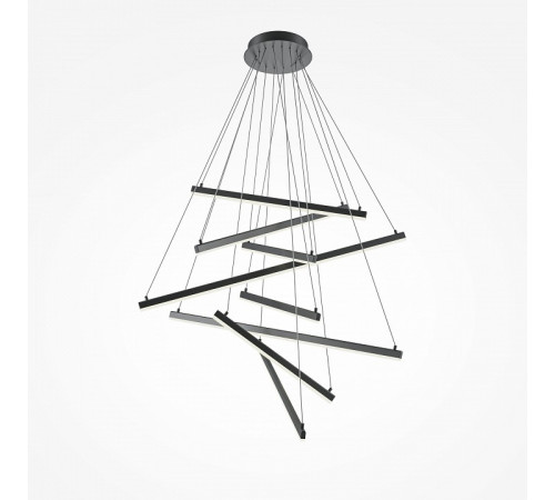 Каскадная люстра Maytoni Line MOD016PL-L96BK Каскадная люстра Maytoni Line MOD016PL-L96BK