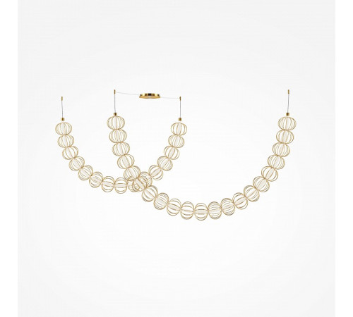 Подвесная люстра Maytoni Golden Cage MOD216PL-L55G3K