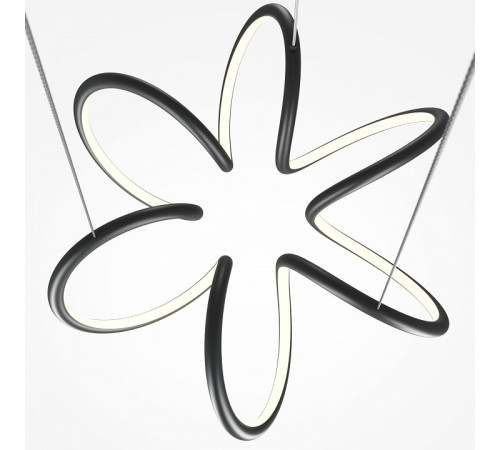 Подвесная люстра Maytoni Curve MOD241PL-L60BK