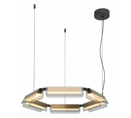 Подвесная люстра Maytoni Flat MOD296PL-L40BS3K Подвесная люстра Maytoni Flat MOD296PL-L40BS3K