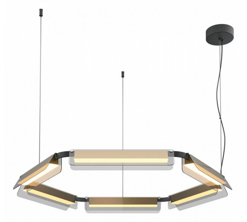 Подвесная люстра Maytoni Flat MOD296PL-L60BS3K Подвесная люстра Maytoni Flat MOD296PL-L60BS3K