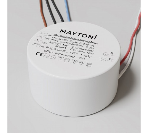 Блок питания Maytoni 12Вт IP54 Dali PSL-DL40-S-300mA