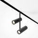 Трековый магнитный светильник Maytoni Elti Duo TR005-4-2X12W-DS-B