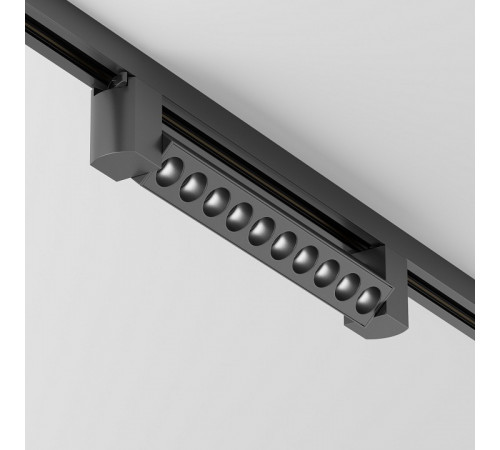 Трековый однофазный светильник Maytoni Points Rot TR010-1-10W4K-M-B