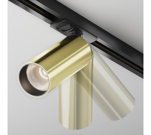 Трековый однофазный светильник Maytoni Focus Led TR021-1-12W4K-W-BBS