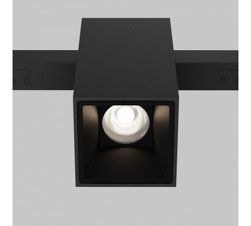Трековый магнитный светильник Maytoni Alfa TR121-4-7W-DS-B