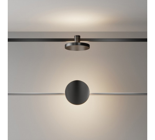 Трековый магнитный светильник Maytoni Plato TR152-1-7W3K-B