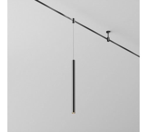 Трековый магнитный светильник Maytoni Focus LED TR156-1-5W3K-B Трековый магнитный светильник Maytoni Focus LED TR156-1-5W3K-B