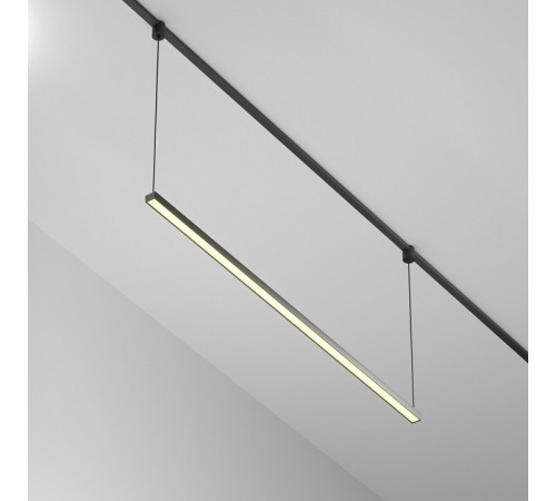 Трековый подвесной магнитный светильник Maytoni Basis TR170-1-52W3K-B