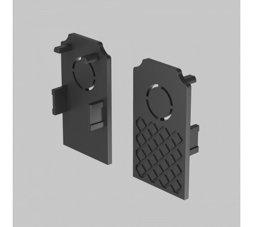 Комплект заглушек к шинопроводу Maytoni Technical Magnetic track system Exility Accessories for tracks Exility TRA034EC-SCH-42B