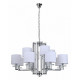 Подвесная люстра Newport 35408+4/C chrome без абажуров М0069062