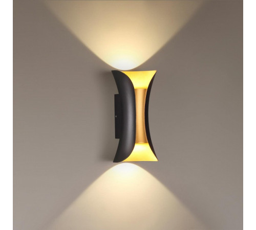 Уличный настенный светодиодный светильник Odeon Light Krista 3886/6BG Уличный настенный светодиодный светильник Odeon Light Krista 3886/6BG