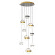 Каскадная люстра Odeon Light Roni 5037/84L