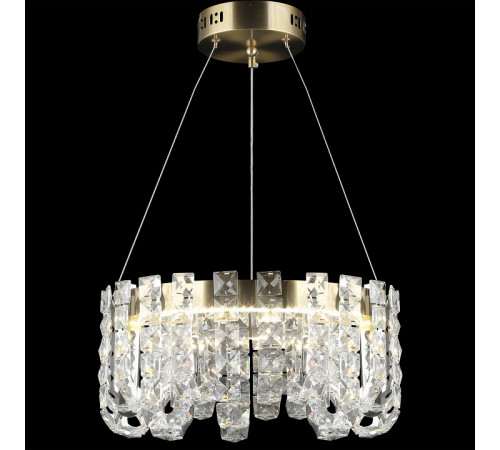 Подвесная люстра Reluce 02601-0.4-80W LED COP+CH