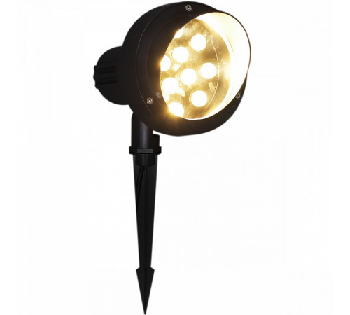 Грунтовый светильник Reluce 09401-0.7-001U LED12W BK+WW Грунтовый светильник Reluce 09401-0.7-001U LED12W BK+WW