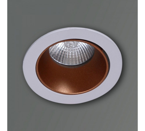 Точечный светильник Reluce 16085-9.0-001PT MR16 WT+ROSE GD Точечный светильник Reluce 16085-9.0-001PT MR16 WT+ROSE GD