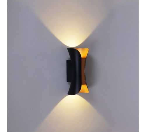 Архитектурный светильник Reluce 86852-9.2-002KT LED2*5W BK+GD Архитектурный светильник Reluce 86852-9.2-002KT LED2*5W BK+GD