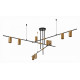 Подвесная люстра ST Luce Sormano SL1206.402.09