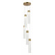 Каскадная люстра ST Luce Champagne SL6236.303.05