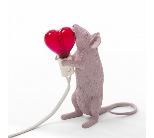Настольная лампа Seletti Mouse Lamp 15220SV Настольная лампа Seletti Mouse Lamp 15220SV