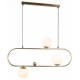 Подвесной светильник Toplight Aleesha TL1228H-03GD