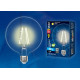 Лампа светодиодная филаментная (10534) Uniel E27 10W 3000K прозрачная LED-G125-10W/WW/E27/CL PLS02WH