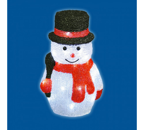 Фигура снеговик Uniel ULD-M1827-030/STA WHITE IP20 SNOWMAN-3 11034 Фигура снеговик Uniel ULD-M1827-030/STA WHITE IP20 SNOWMAN-3 11034