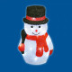 Фигура снеговик Uniel ULD-M1827-030/STA WHITE IP20 SNOWMAN-3 11034